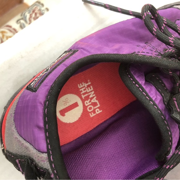 Rare Patagonia Woman’s Nylon Purple Size 8 Lace -Up Sneakers - Picture 14 of 16